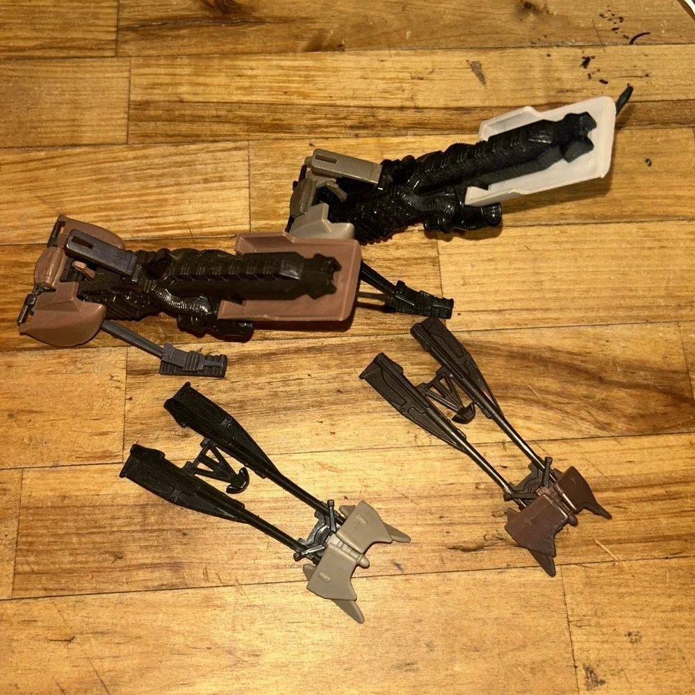 Vintage 1983 Star Wars Speeder Bike Front End & Frames Kenner ROTJ D2